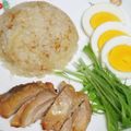 はちゃふちゃ's cooksnap of when they made 炊飯器だけで！ワンプレートチキンライス.
