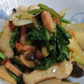 ふるーつみっくす's cooksnap of when they made エリンギと小松菜のガーリックバター炒め.