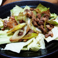 ｶｯﾊﾟ。's cooksnap of when they made 簡単おつまみ♪親鳥の塩こしょう炒め.