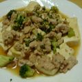 Nekozame's cooksnap of when they made ご飯すすむ♫豆腐の甘辛鶏そぼろがけ♡♥.