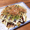 michii✩'s cooksnap of when they made もちふわ♡和風もちチーズお好み焼き.