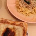 こるこ。's cooksnap of when they made 簡単！ベーコンときのこのクリームパスタ.