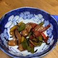 gohanちゃん's cooksnap of when they made ピーマンとウィンナーの塩昆布炒め.