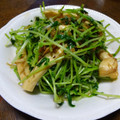 水色天使's cooksnap of when they made 豆苗と椎茸の生姜醤油和え.