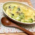 のん＊22's cooksnap of when they made きのことアボカドのグラタン【作りおき】.