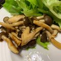 ともみお♪'s cooksnap of when they made ☆ﾍﾞｰｺﾝときのこｿﾃｰ☆.