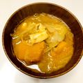 azbjbn's cooksnap of when they made 秋の味噌汁♪かぼちゃと玉ねぎ.