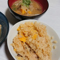 あゆみ0926's cooksnap of when they made 冷え症対策!さつまいもと鶏の炊き込みご飯.