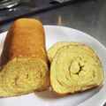 まろんぴ's cooksnap of when they made バームクーヘンHＭとおから粉◎フライパン.
