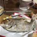 はらぺこまさる's cooksnap of when they made お食い初め☆*.鯛の塩焼き.*☆.