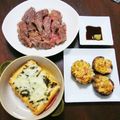 ちえたろう's cooksnap of when they made 厚揚げベーコンの高菜チーズ焼き.