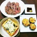 ちえたろう's cooksnap of when they made 簡単！しいたけのねぎマヨベーコン焼き.