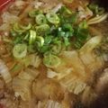 クック0UQ98I☆'s cooksnap of when they made 5倍濃縮めんつゆで、ブリ鍋。.