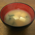 梨吉くん's cooksnap of when they made 【基本】豆腐とわかめとねぎのおみそ汁.