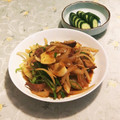 晴～♪'s cooksnap of when they made 牛タンと玉ねぎ炒め.