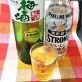 平野由南（ひらのゆな's cooksnap of when they made 梅酒にジュワッと炭酸ソーダ水.