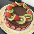クック9EE3U4☆'s cooksnap of when they made 2009　クリスマス　チョコレートケーキ.