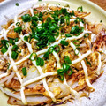 ⭐とっくん⭐'s cooksnap of when they made ＊もやしとちくわの卵とじ～お好み焼き風＊.