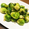 菜つ実☆ミ's cooksnap of when they made 簡単芽キャベツのガーリックバター炒め.