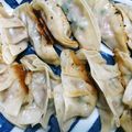 とらねこ♪'s cooksnap of when they made 匂わない！大根餃子　焼肉のタレと大根葉.