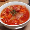 ｶｯﾊﾟ。's cooksnap of when they made 春キャベツたっぷりミネストローネ♥️.