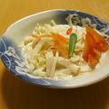 もんしゅしゅ's cooksnap of when they made 白だしで上品な蟹缶と大根のサラダ.