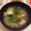 夢売るシーズー's cooksnap of when they made チンゲン菜と豆腐の生姜スープ.