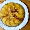 ややさん☆'s cooksnap of when they made 林檎と紅茶のケーキ(HKMと炊飯器使用.