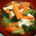 ぐろーばるらま's cooksnap of when they made 小松菜と油揚げの煮浸し.