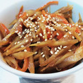 ノエル・ギャラガー's cooksnap of when they made おばあちゃんのきんぴらごぼう.