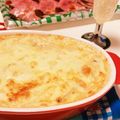 HRPC3NH◡̈♡'s cooksnap of when they made 鮭と白菜の味噌豆腐クリームグラタン.