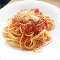 クックYT3MI2☆'s cooksnap of when they made パスタ・トンノ（トマトとツナのパスタ）.