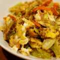クックFZZZTW☆'s cooksnap of when they made 豚肉とキャベツのふわとろ卵炒め.