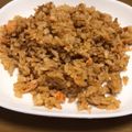 narumoku's cooksnap of when they made 鮭とチーズの簡単チャーハン★.