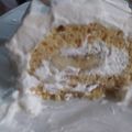 あーこ2929's cooksnap of when they made HM＆フライパンしっとりブッシュドノエル.