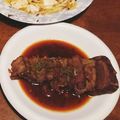 すみま～る's cooksnap of when they made 手間かけた玉ねぎとバターの赤ワインソース.