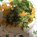 にむばすしゅたーぜん's cooksnap of when they made 水菜のふんわり卵炒め.