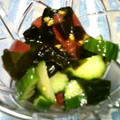 ちぴぷ's cooksnap of when they made アレンジ自在！トマトとわかめのポン酢和え.
