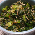 やちゃん's cooksnap of when they made ご飯をたべよう、小松菜炒め.