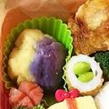yukky☆mama's cooksnap of when they made お正月巾着.