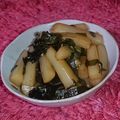 わんこたんわんたん's cooksnap of when they made こんにゃくとワカメの炒め煮：レオン亭.