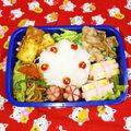プーまま☆'s cooksnap of when they made ☆キャラ弁☆〜誕生日ケーキ〜.