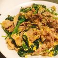 らがぶーりん's cooksnap of when they made 豚こまぎれ肉とホウレン草のガーリック炒め.