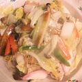 ムーミン☆ママ's cooksnap of when they made フライパンで簡単☆野菜たっぷり皿うどん.