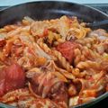 ｸﾏﾘｴ's cooksnap of when they made ワンポットパスタ♪キャベツの重ね煮ペンネ.
