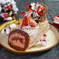 びんにゃ's cooksnap of when they made 【クリスマスケーキ】定番ブッシュドノエル.
