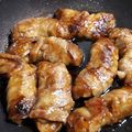 クックRHCQXU☆'s cooksnap of when they made 節約♡車麩の照り焼きポークロールステーキ.