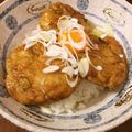 ホワイトあるぱか's cooksnap of when they made ニンニク甘醤油タレ☆豆腐と蓮根のつくね丼.