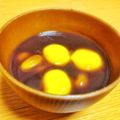 akubi＊MAMA's cooksnap of when they made 冬至に…カボチャのお団子ぜんざい.