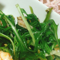 クックHJB3B6☆'s cooksnap of when they made 簡単に一品♪ほうれん草と水菜のゴマ和え.